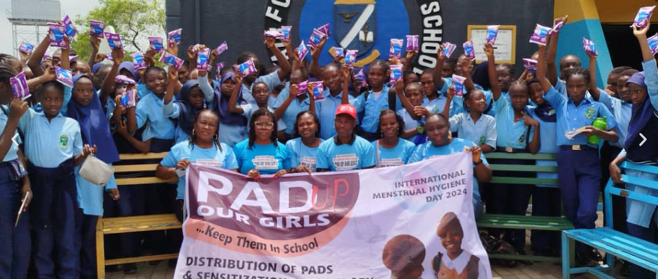 Pad our girls - hon okey joe foundation